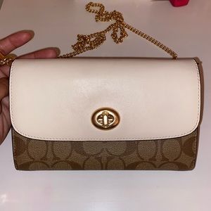 Coach crossbody wallet